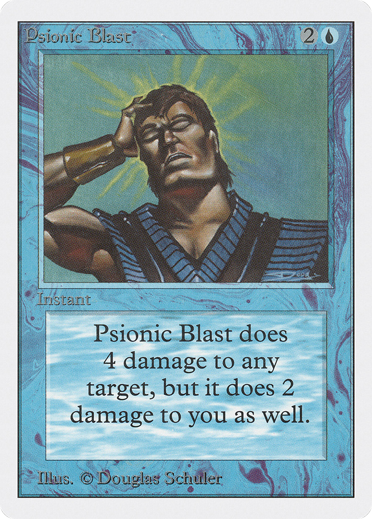 Psionic Blast (2ED-) - Unlimited Edition