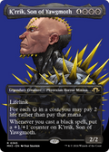 K'rrik, Son of Yawgmoth (Borderless) (MH3-365) - Modern Horizons 3