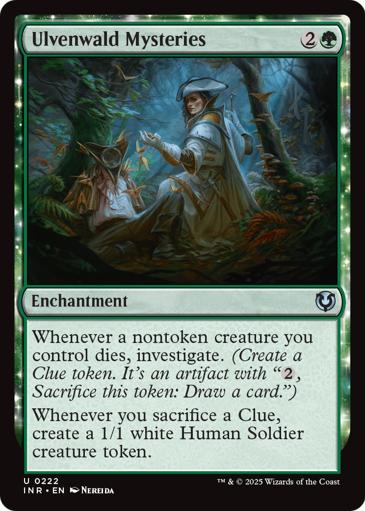 Ulvenwald Mysteries (INR-222) - Innistrad Remastered: (enchantment) Foil