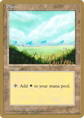 Plains (C) - 1996 Preston Poulter (4ED) (WCD-) - Pro Tour Collector Set
