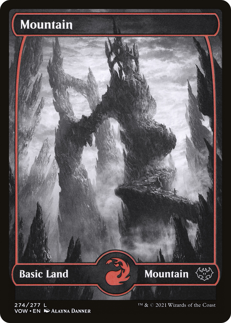 Mountain (274) (VOW-274) - Innistrad: Crimson Vow: (Showcase)