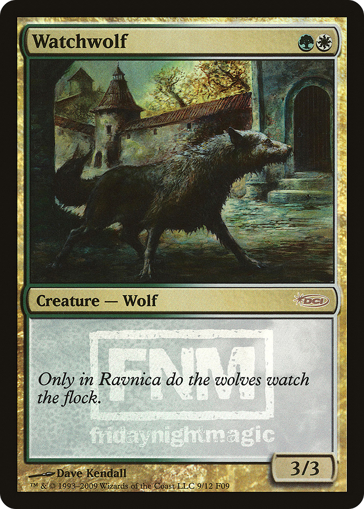Watchwolf (FNM-) - Friday Night Magic 2009 Foil