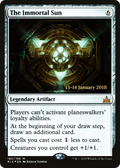 The Immortal Sun (PRE-180S) - Rivals of Ixalan Promos Foil