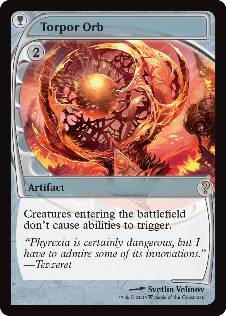 Torpor Orb (Future Sight) (MB2-236) - Mystery Booster 2