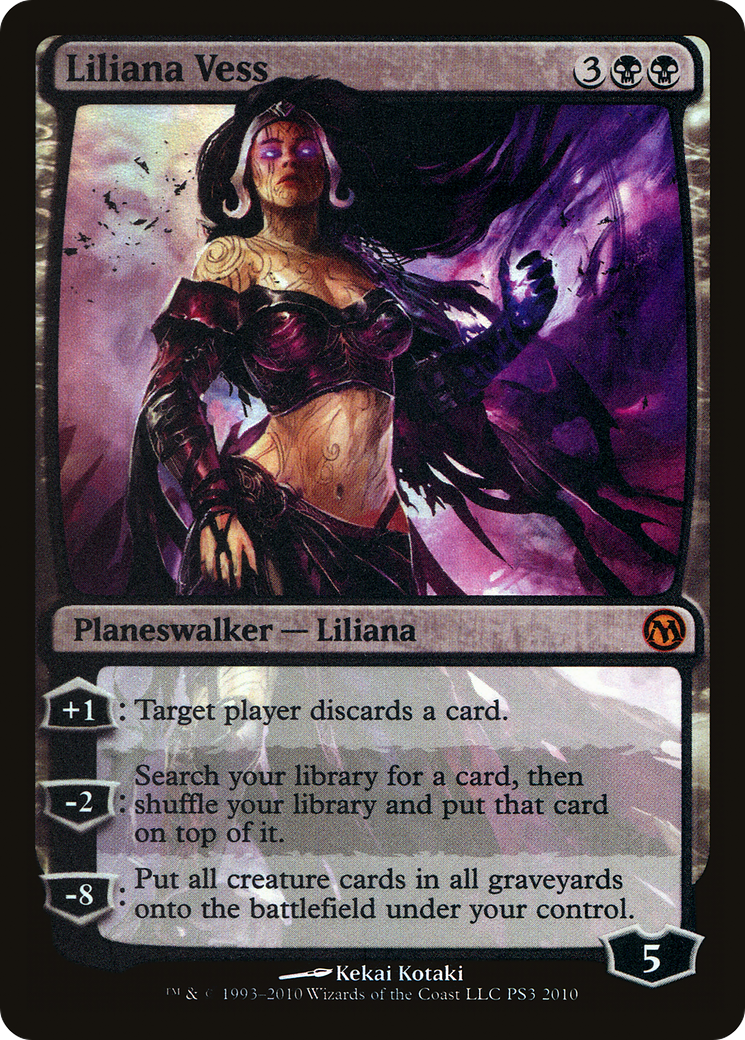 Liliana Vess (MEDIA-PS3 2010) - Duels of the Planeswalkers 2010 Promos Foil