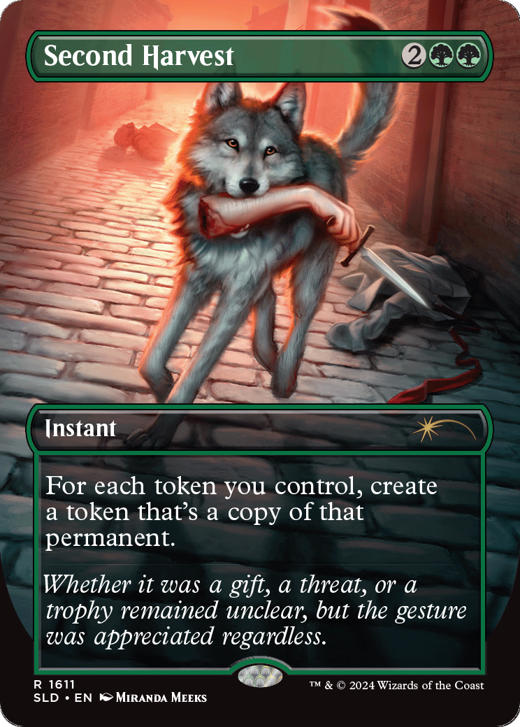 Second Harvest (SLD-1611) - Secret Lair Drop (Borderless) Foil