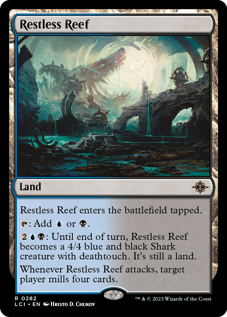 Restless Reef (LCI-282) - The Lost Caverns of Ixalan Foil
