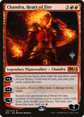 Chandra, Heart of Fire (PPM21-135) - Core Set 2021 Promos Foil