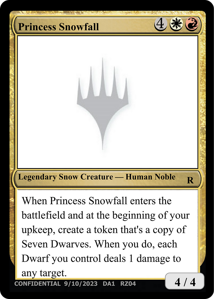 Princess Snowfall (UNK-) - Unknown Event