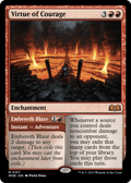 Virtue of Courage (WOE-157) - Wilds of Eldraine