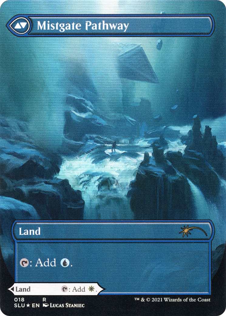 Hengegate Pathway (Borderless) (SLU-018) - Secret Lair: Ultimate Edition: (Showcase) Foil