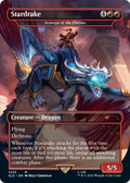 Stardrake - Scourge of the Throne (Borderless) (SLD-1033) - Secret Lair Drop / Stardrake