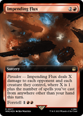 Impending Flux (Extended Art) (Surge Foil) (WHO-977) - Doctor Who: (Extended Art) Foil