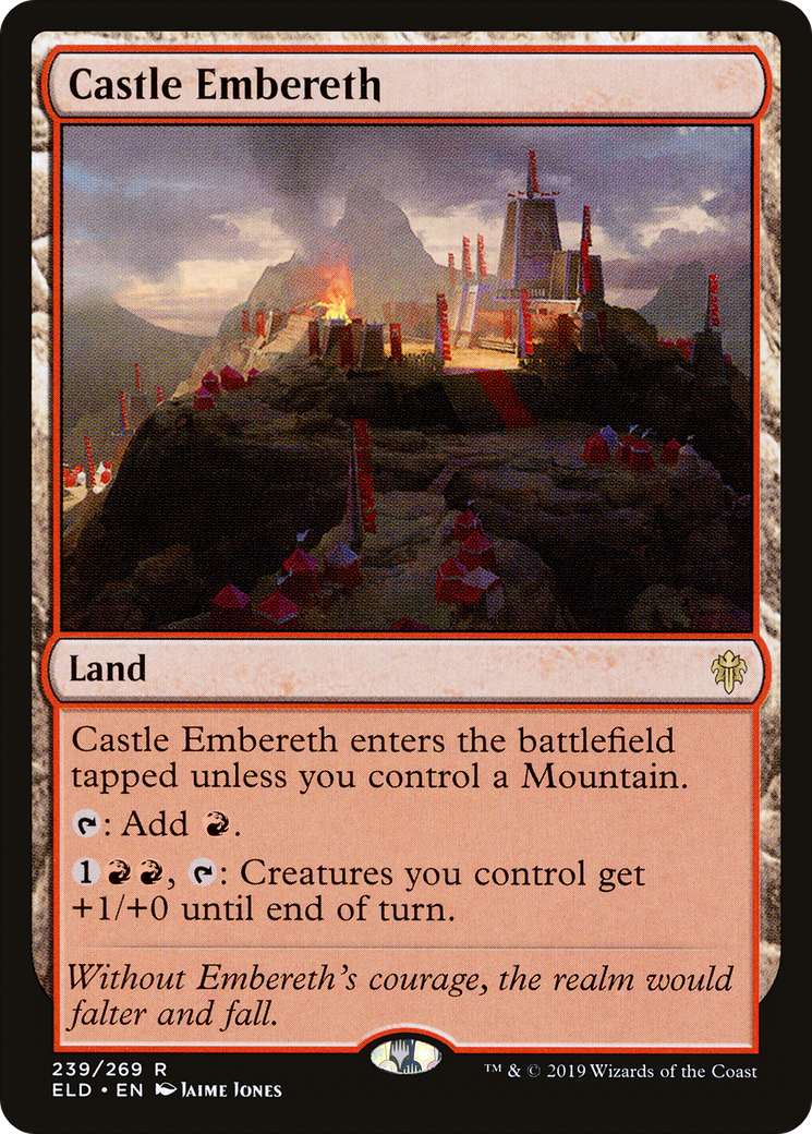 Castle Embereth (ELD-239) - Throne of Eldraine Foil