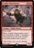 Goblin Chainwhirler (DOM-129) - Dominaria Foil