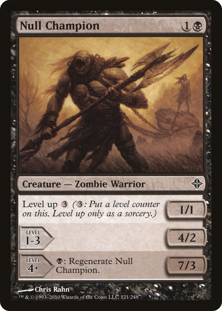 Null Champion (ROE-121) - Rise of the Eldrazi Foil