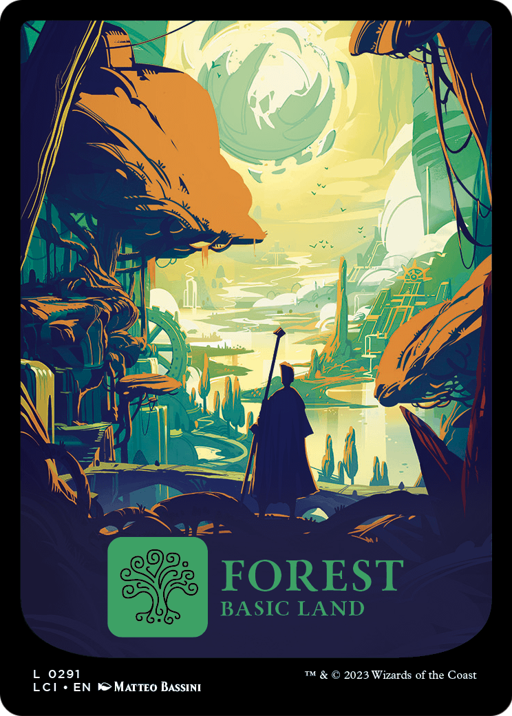 Forest (0291) (LCI-291) - The Lost Caverns of Ixalan Foil