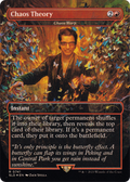 Chaos Theory - Chaos Warp (Rainbow Foil) (SLD-741) - Secret Lair Drop / Chaos Theory (Borderless) Foil