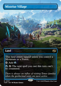 Mistrise Village (Borderless) (TDM-397) - Tarkir: Dragonstorm Foil