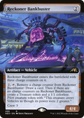 Reckoner Bankbuster (Extended Art) (NEO-499) - Kamigawa: Neon Dynasty: (Extended Art) Foil