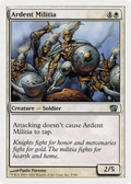 Ardent Militia (8ED-003) - 8th Edition