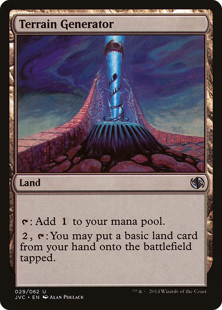 Terrain Generator (DD3-) - Duel Decks Anthology: Jace vs. Chandra