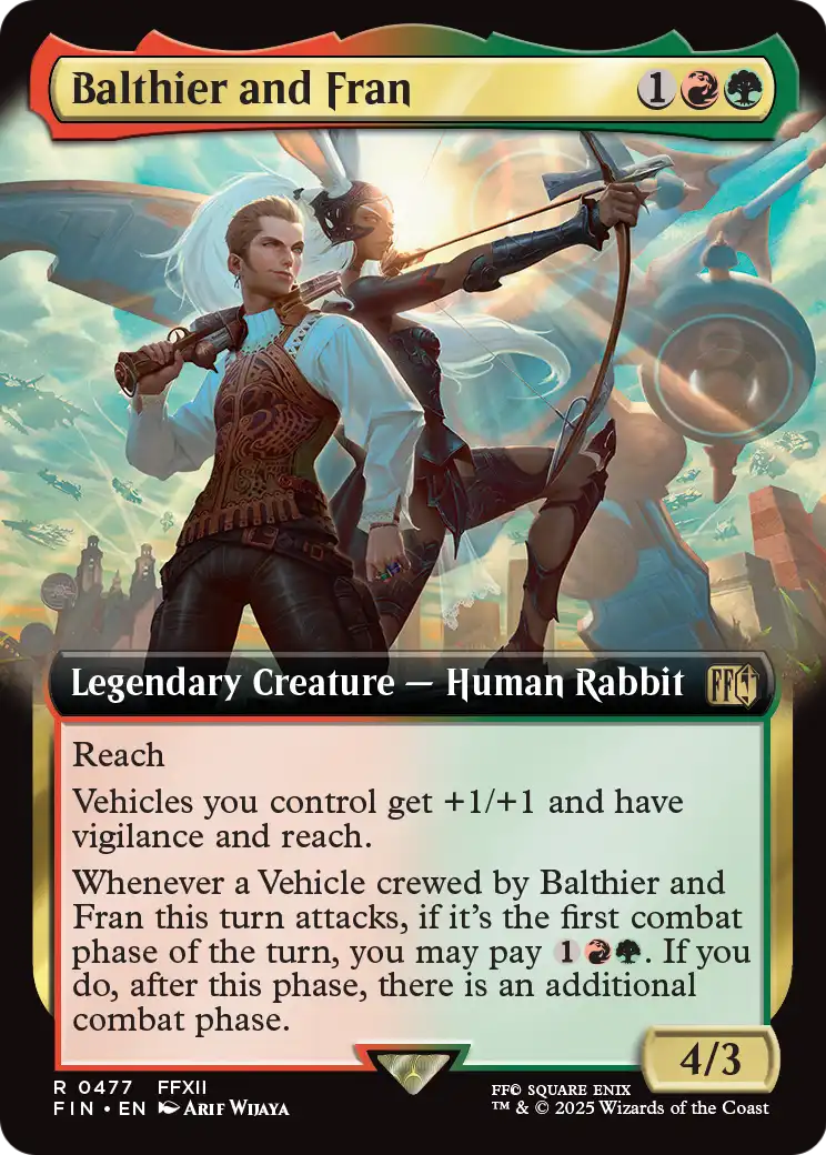 Balthier and Fran (Extended Art) (FIN-477) - FINAL FANTASY: (Extended Art)