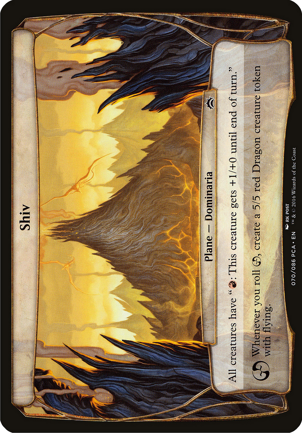 Shiv (Planechase Anthology) (OVER-) - Planechase Anthology Planes