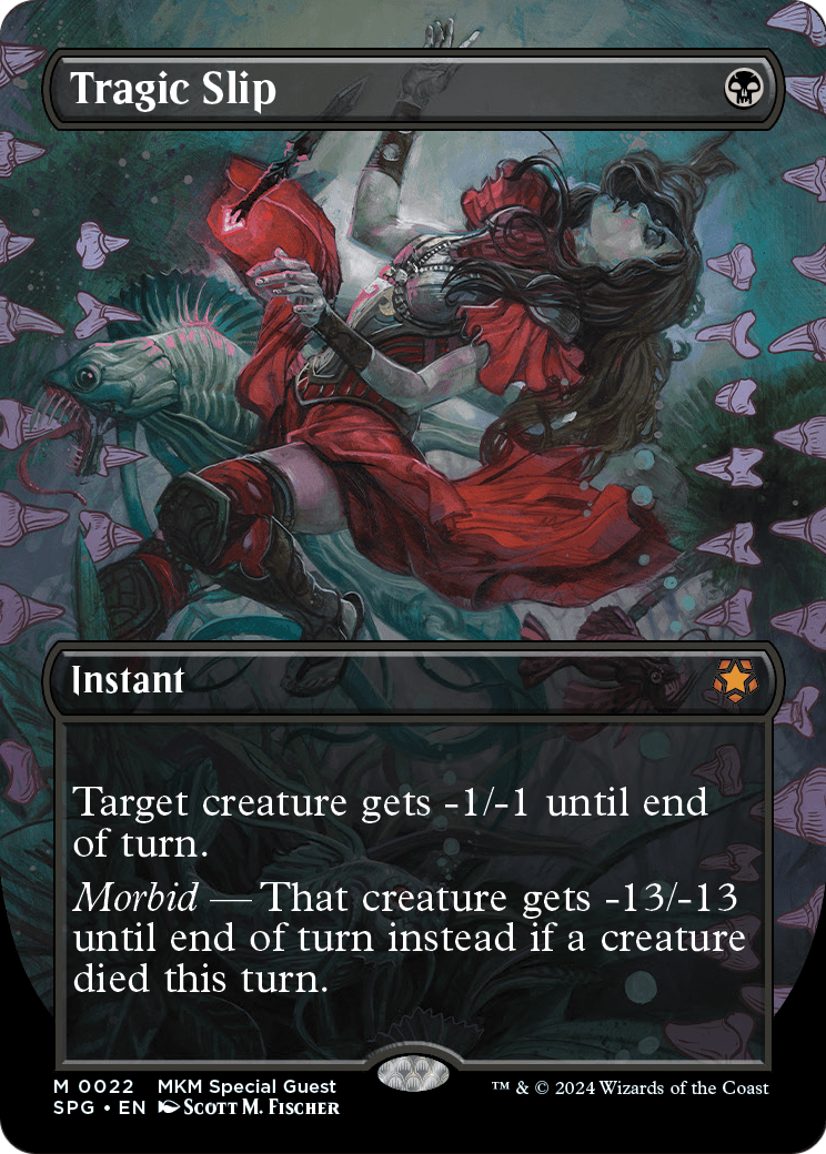 Tragic Slip (Borderless) (SPG-022) - Special Guests Foil