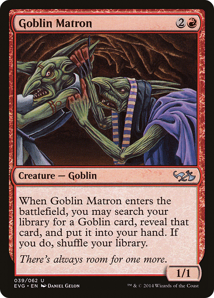 Goblin Matron (DD3-) - Duel Decks Anthology: Elves vs. Goblins
