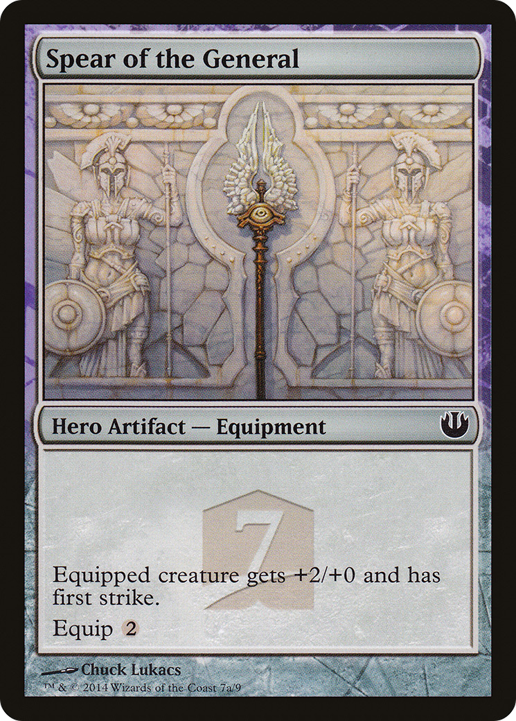 Spear of the General (HERO-) - Journey into Nyx Hero's Path