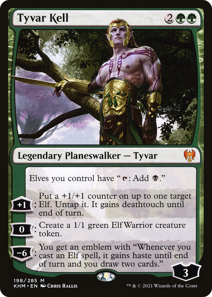 Tyvar Kell (KHM-198) - Kaldheim Foil