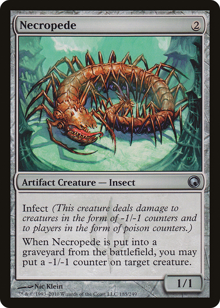 Necropede (SOM-185) - Scars of Mirrodin Foil
