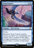 Aven Courier (PPSNC-022) - New Capenna Commander Promos Foil