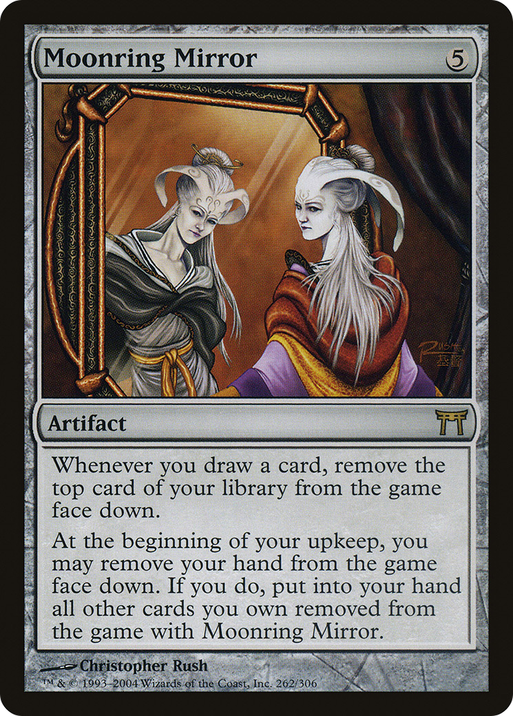 Moonring Mirror (CHK-262) - Champions of Kamigawa Foil