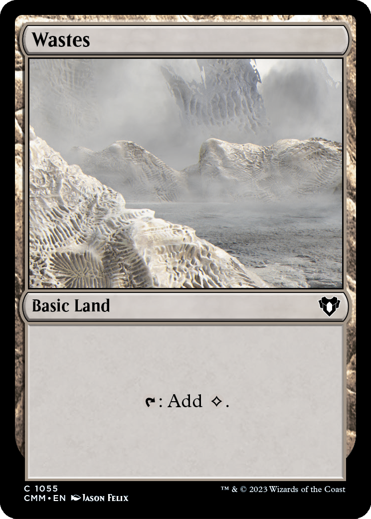 Wastes (1055) (CMM-1055) - Commander Masters
