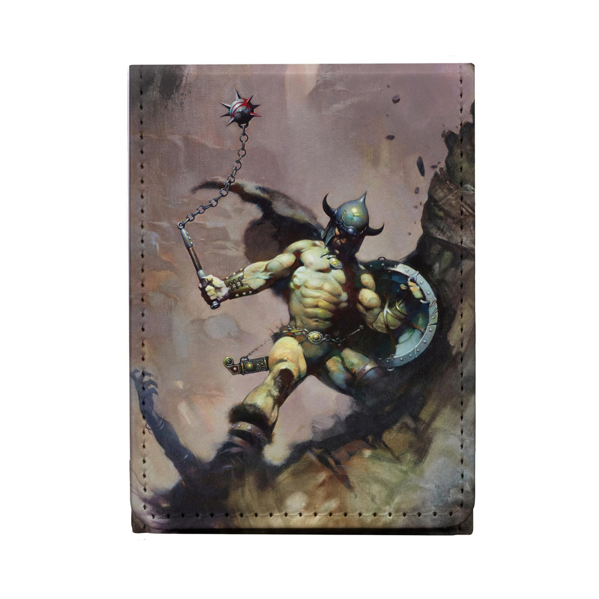 Frank Frazetta: Warrior With Ball And Chain Alcove Flip Deck Box
