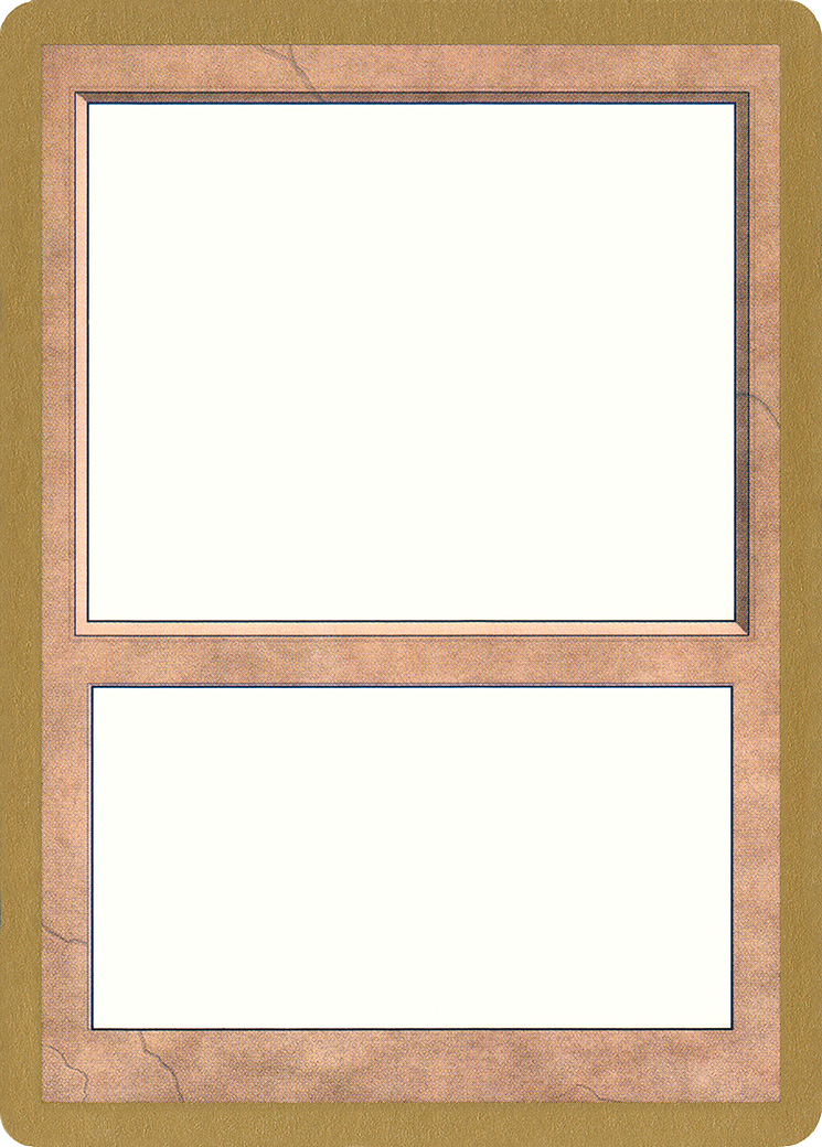 1997 World Championship Blank Card (WCD-) - World Championship Decks 1997
