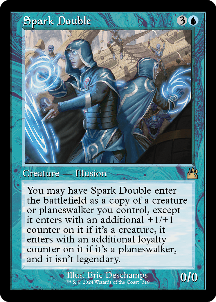 Spark Double (Retro Frame) (RVR-319) - Ravnica Remastered