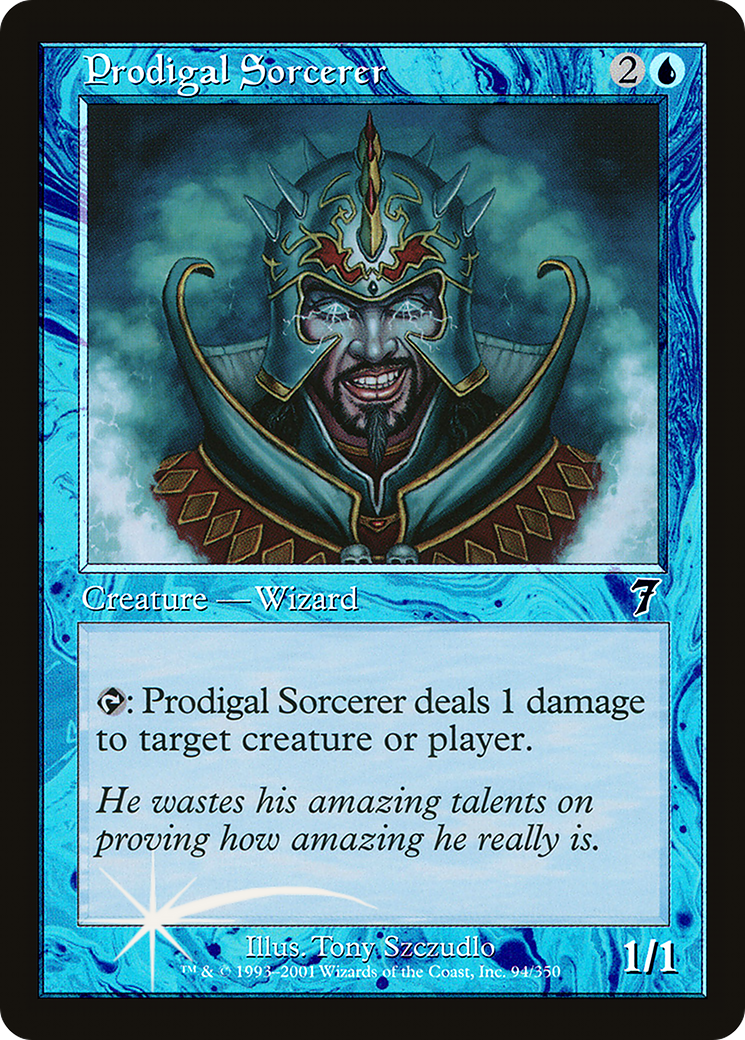 Prodigal Sorcerer (7ED-94★) - 7th Edition