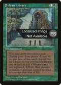 Sylvan Library (4BB-157) - Fourth Edition Foreign Black Border