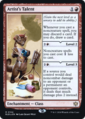 Artist's Talent (PRE-124) - Bloomburrow Promos Foil