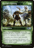 Garruk's Uprising (Showcase) (M21-308) - Core Set 2021: (Showcase) Foil