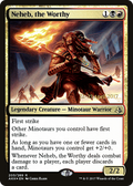 Neheb, the Worthy (PRE-203S) - Amonkhet Promos Foil