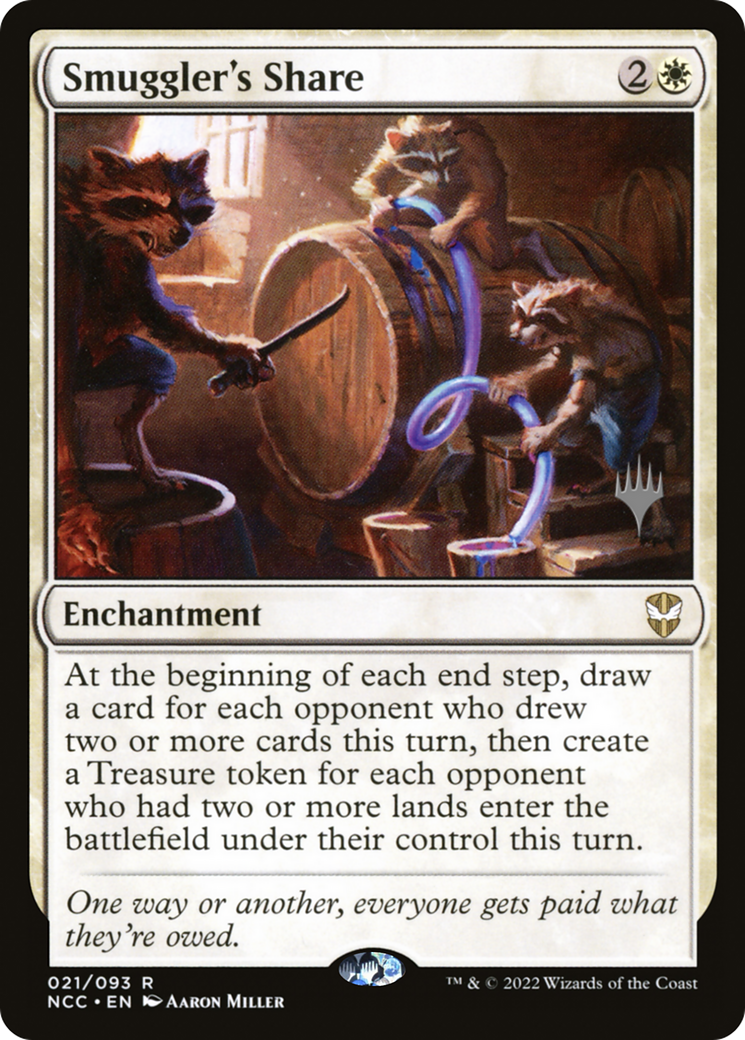 Smuggler's Share (PPSNC-021) - New Capenna Commander Promos Foil