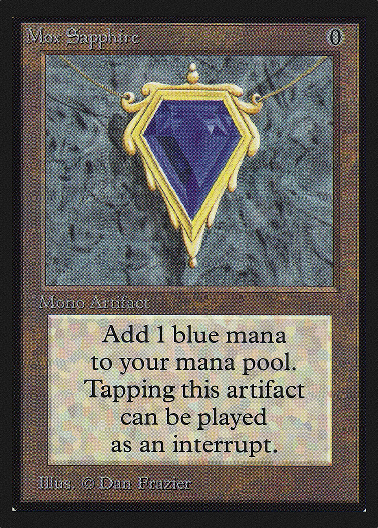Mox Sapphire (CE) (CED-) - Collectors' Edition
