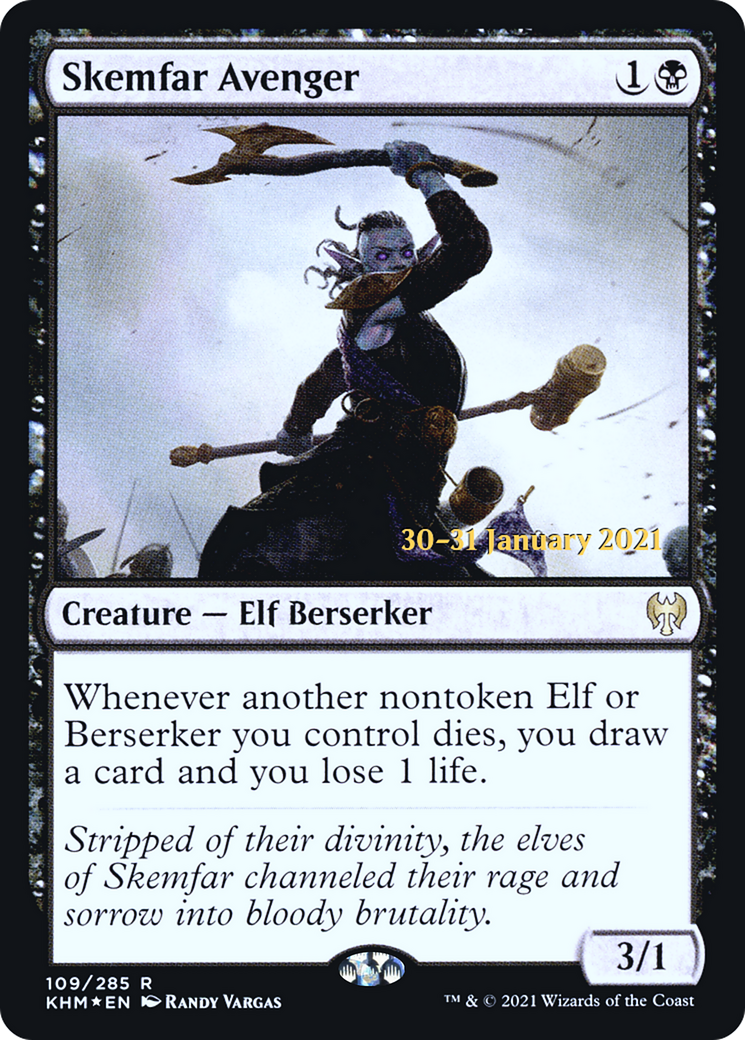 Skemfar Avenger (PRE-109S) - Kaldheim Promos Foil