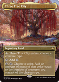 Three Tree City (Borderless) (0339) (BLB-339) - Bloomburrow