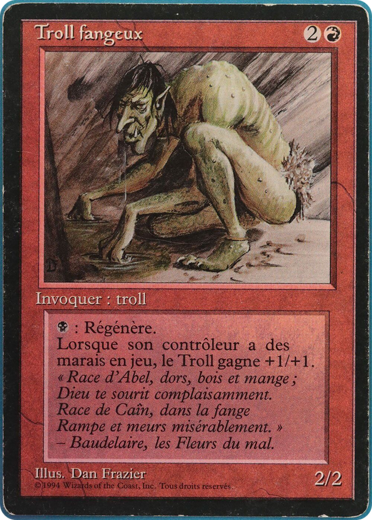 Sedge Troll (FBB-) - Foreign Black Border