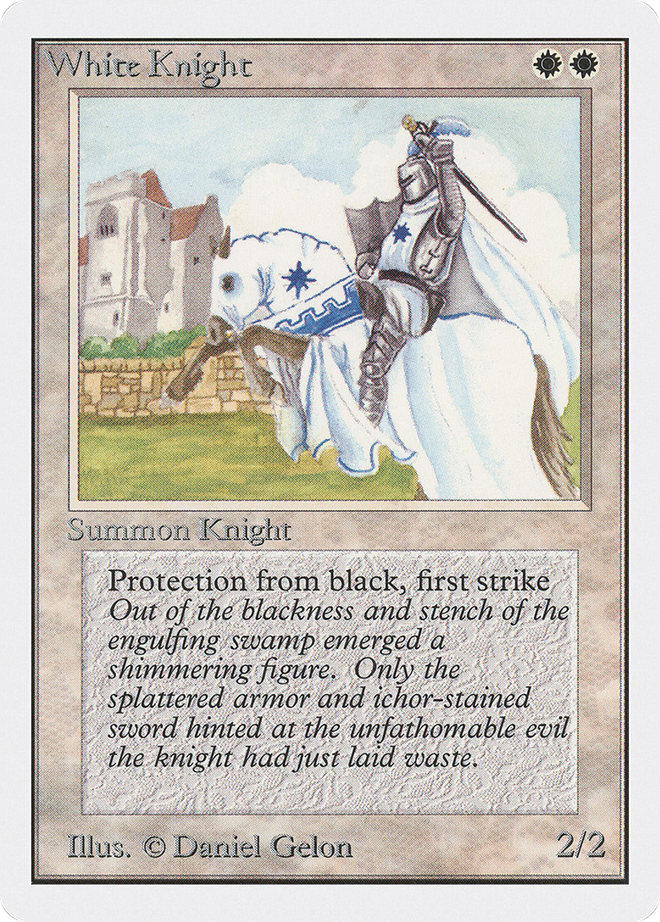 White Knight (2ED-) - Unlimited Edition